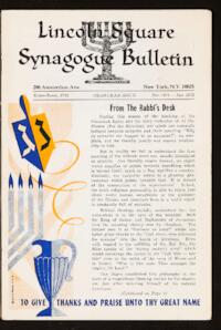 Lincoln Square Synagogue Bulletin
