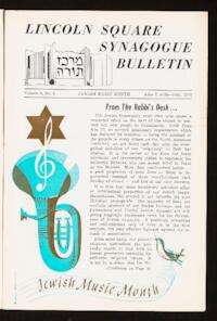 Lincoln Square Synagogue Bulletin Vol. 8 No. 6