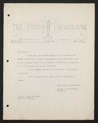 The Young Israelight Vol. II No. 3