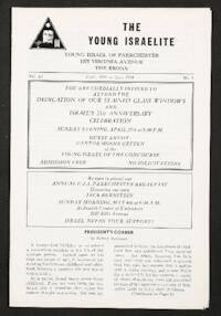 The Young Israelite Vol. 11 No. 8