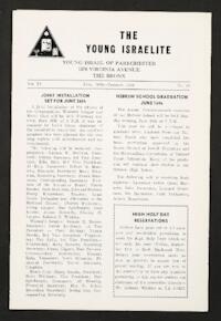 The Young Israelite Vol. 11 No. 10