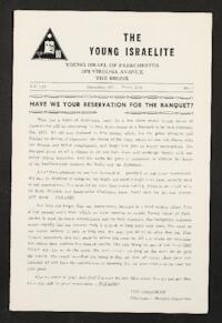 The Young Israelite Vol. 14 No. 4