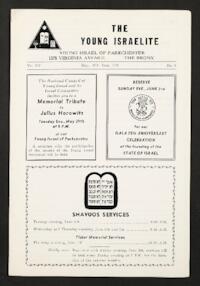 The Young Israelite Vol. 15 No. 9