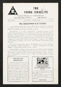 The Young Israelite Vol. 17 No. 10