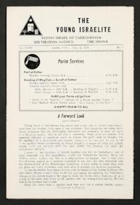 The Young Israelite Vol. 18 No. 7