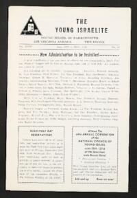 The Young Israelite Vol. 18 No. 10