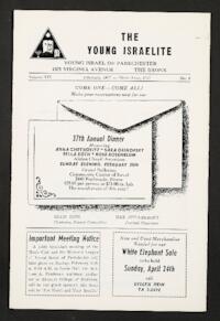 The Young Israelite Vol. 19 No. 6