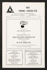 The Young Israelite Vol. 19 No. 8