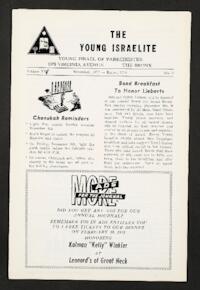 The Young Israelite Vol. 20 No. 3