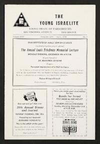 The Young Israelite Vol. 22 No. 3