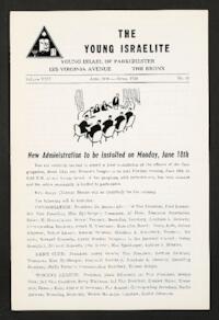 The Young Israelite Vol. 22 No. 10