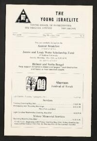 The Young Israelite Vol. 23 No. 8