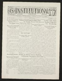 Institutional Vol. XXI No. 18