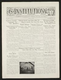 Institutional Vol. XXI No. 19