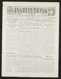 Institutional Vol. XXI No. 20
