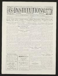 Institutional Vol. XXI No. 26