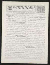 Institutional Vol. XXII No. 5