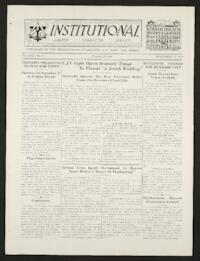 Institutional Vol. XXII No. 11