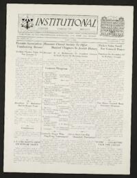 Institutional Vol. XXII No. 13