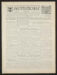 Institutional Vol. XXII No. 14