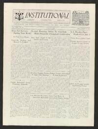 Institutional Vol. XXII No. 16