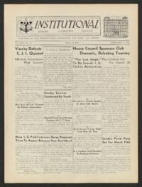 Institutional Vol. XXII No. 24