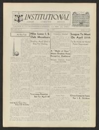 Institutional Vol. XXII No. 33