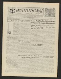 Institutional Vol. XXII No. 37