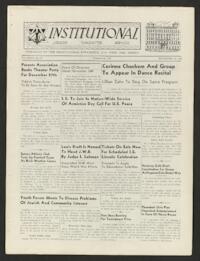 Institutional Vol. XXIII No. 10