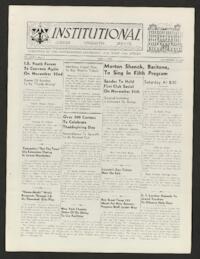 Institutional Vol. XXIII No. 11