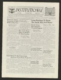 Institutional Vol. XXIII No. 13