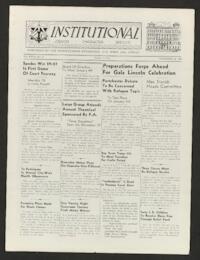 Institutional Vol. XXIII No. 17