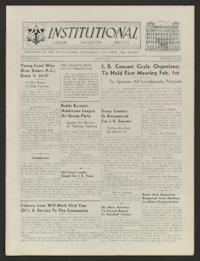 Institutional Vol. XXIII No. 21