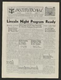 Institutional Vol. XXIII No. 23