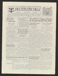 Institutional Vol. XXIII No. 28