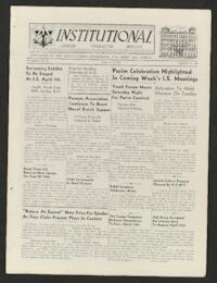 Institutional Vol. XXIII No. 29