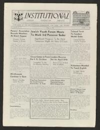 Institutional Vol. XXIII No. 33