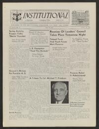 Institutional Vol. XXIII No. 34
