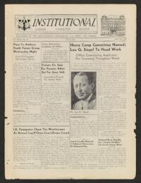 Institutional Vol. XXIII No. 39