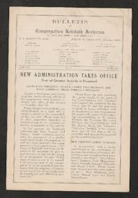 Kehilath Jeshurun Bulletin No. 11