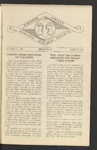 Kehilath Jeshurun Bulletin