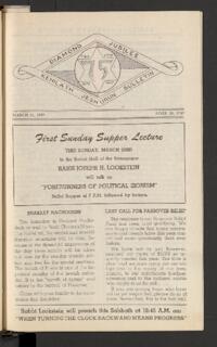 Kehilath Jeshurun Bulletin