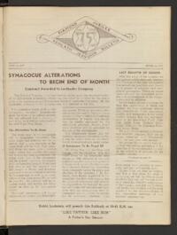 Kehilath Jeshurun Bulletin