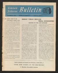 Kehilath Jeshurun Bulletin Vol. XV No. 23