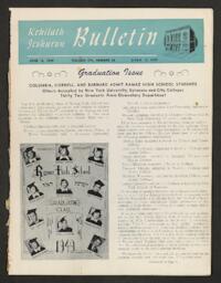 Kehilath Jeshurun Bulletin Vol. XVI No. 22
