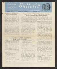 Kehilath Jeshurun Bulletin Vol. XVIII No. 32