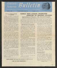 Kehilath Jeshurun Bulletin Vol. XVIII No. 38