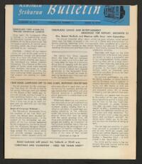 Kehilath Jeshurun Bulletin Vol. XIX No. 14