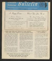Kehilath Jeshurun Bulletin Vol. XIX No. 25