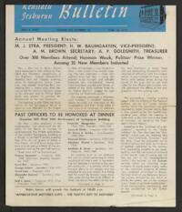 Kehilath Jeshurun Bulletin Vol. XIX No. 32